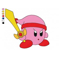 Kirby 13 Embroidery Design